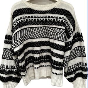 Dex Monochrome Patterned Women's Sweater